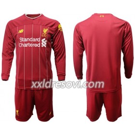 Liverpool Domaći Dječji Komplet Dresovi za Nogomet 2019-2020 Dugim Rukavima (+ kratke hlače)